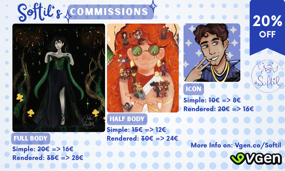 Simple Commission Sheet Simple Commission Sheet