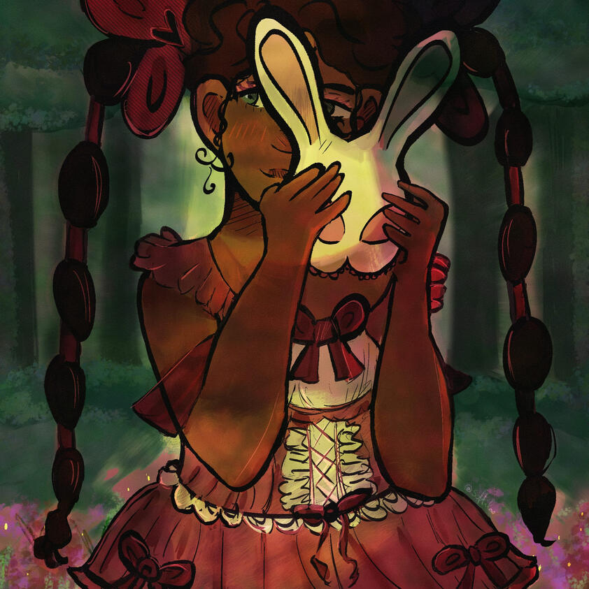 Example #2 of Half Body Rendered + simple/no background