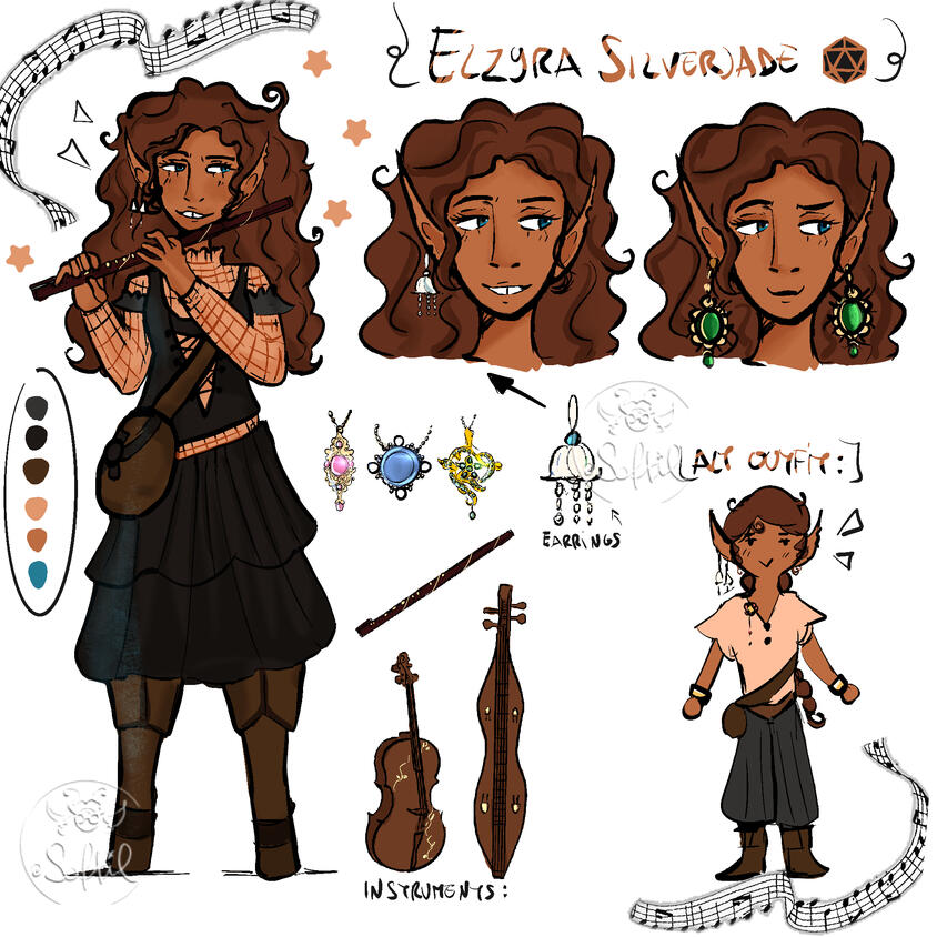 Example 1#Simple Noj Rendered Reference Sheet