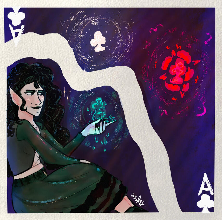 Example #2 of Full Body Rendered + thought background